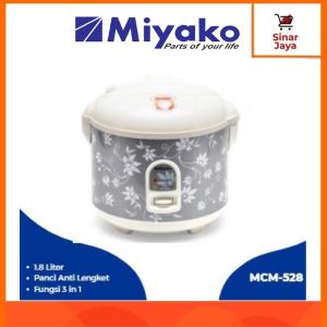 MIYAKO MCM-528 / MCM-528 SBC Magic Com 3in1 1.8 Lt (Anti Lengket)
