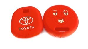 Car Key Remote Cover Toyota Altis Toyota Vios Silicone Remote Key Holder Casing Silicon Remote Control Key Case Toyota Alarm Remote Control Key Case