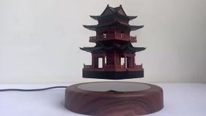 Sacesr Chinese‑style ancient‑attics ornament night light simulated desktop decor for tea rooms entryways home furnishings and gifts 3T7R1
