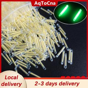 [COD] AqToCna Ship within 24 hours 50PCS lot 2.2-4.5mm Light Night Fishing Float Rod Lights Dark Glow Stick Fishing Accessories Fluorescent Lightstick