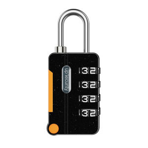 KIPRUN 4 Digit Combination Lock Keyless Padlock High Security Resettable Password Zinc Alloy Waterproof Padlock Suitcase For Luggage Gym Travel Safe Keyed Anti-thieft Lock