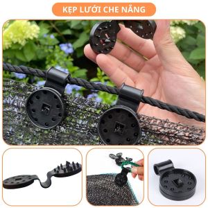 10 Kẹp Lưới Che Nắng Phông Bạt Giúp Cố Định Lưới Tiện Lợi Dễ Sử Dụng