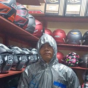 AFIYA BERKAH JAYA JAS HUJAN DEWASA SETELAN JAKET CELANA IBEX JAS HUJAN PRIA WANITA