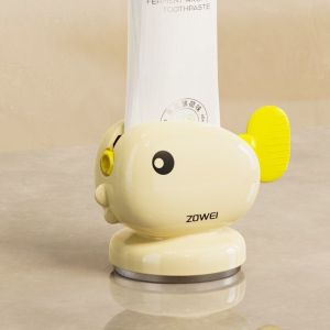Creative Whale Toothpaste Squeezer Facial Cleanser Press Manual Toothpaste Clip for Lazy Bathroom Toothpaste Rack