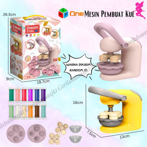 Mainan Anak Dream Kitchen Clay DIY Mainan Lilin Ada cetakan