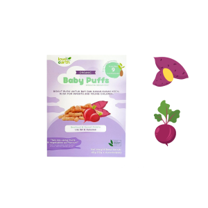 [New Arrivals] Love Earth Organic Baby Puffs Snacks(40g/Box) 宝宝有机米饼零食