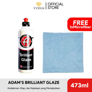 ADAMS Polishes Brilliant Glaze Pengkilap Body Cat Kaca Chrome Aliminium Mobil Motor High Filler Tinggi