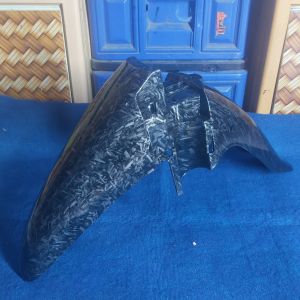 SPAKBOR SLEBOR DEPAN HONDA SUPRA X FIT LAMA KARBON FORGED