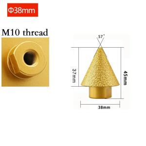Mũi khoan kim cương 38/50mm đa năng đĩa mài đánh bóng khắc gạch men cứng bền chất lượng cao