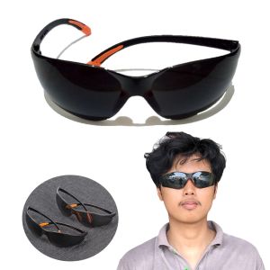 MURAH !!! KACAMATA SAVETY LAS KACAMATA PENGAMAN SPORTY MURAH DIN 10 HITAM / BLACK / ABU ORIGINAL