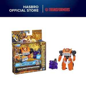 Transformers Toys Transformers: Rise of the Beasts Movie Autobots Unite Power Plus Series Battletrap Action Figure - Ages 6 and Up 5-inch