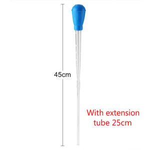 Manual Siphon Aquarium Cleaning Dropper Water Changer Multifuctional Fish Tank Gravel Cleaner Coral Feeder Pipette