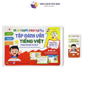 Sách - Tập Đánh Vần Tiếng Việt - Tư Duy Ngôn Ngữ - Bí Quyết Giúp Con Đọc Tiếng Việt Thông Thạo 4-6 Tuổi (Phiên Bản 4.0)