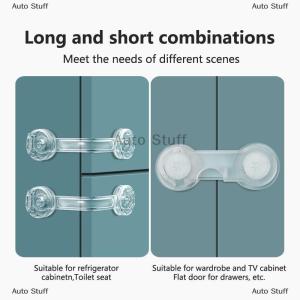 [COD] Auto Stuff Trẻ em mới khóa bảo vệ an ninh chăm sóc em bé đa chức năng Nhựa Khóa an toàn khóa tủ Tủ cửa ngăn kéo tủ lạnh