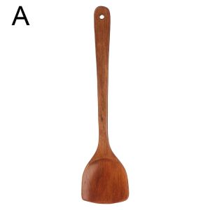 GOODOO  Fashion Home Kitchen  Bamboo Mixing Salad Shovel Wood Utensils Cooking Wooden Spoons Spatulas