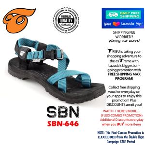 Tribu SBN 646 Teal Outdoor Hiking/Trekking Sandals for Men & Women