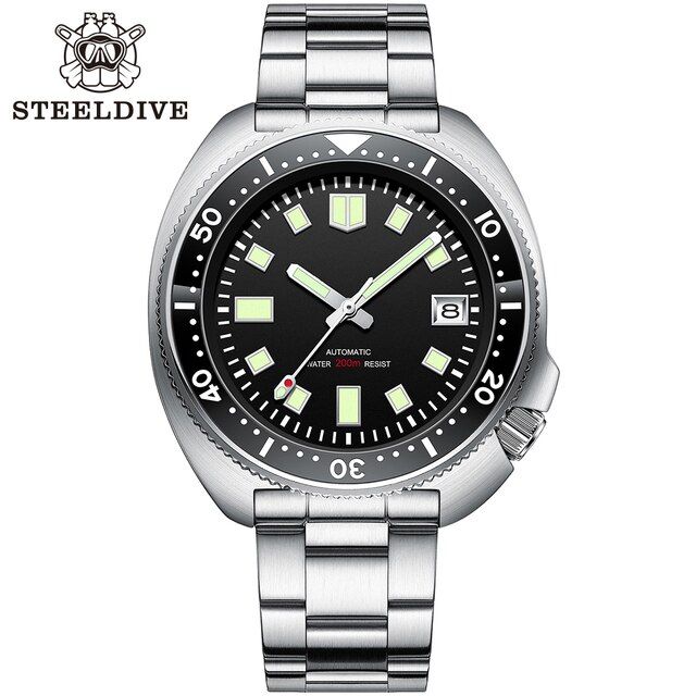 STEELDIVE SD1970 Automatic Mechanical Diver Watch Captain Willard NH35 Watches TURTLE Homage Water Resistant 200M Dive Watch Men Lazada PH