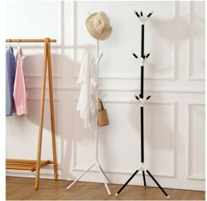 SHENAR Stand Hanger / Gantungan Tiang Berdiri / Hanger Gantungan Baju Tas Berdiri White /9 GANTUNGAN -MYHOMESTUFF168