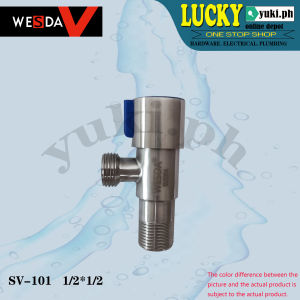 WESDA sus 304 stainless steel SV-101 angle valve 1/2x1/2