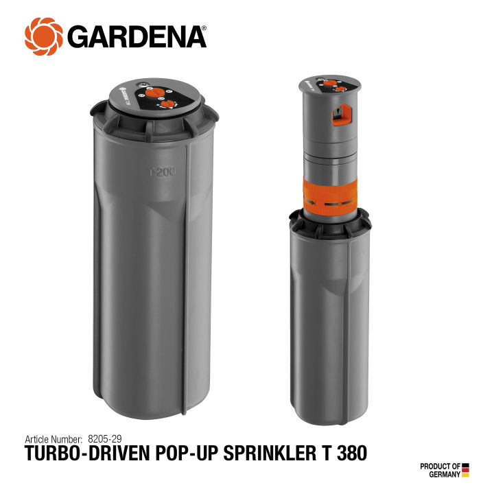 GARDENA Turbodriven Popup Sprinkler T 380 Lazada PH
