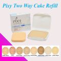 BEDAK PADAT REFILL PIXY UV Whitening Two Way Cake perfect fit / bedak tahan air dan tahan lama / bedak glowing tahan lama / bedak basah glowing / bedak wajah / bedak natural / bedak refill pixy / bedak pixy. 