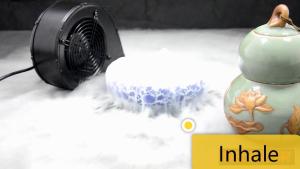 Violent Aesthetics Super Power DC 12V 2.7A 3-lines Barbecue Stove Exhaust Centrifugal Turbine Blower Cooling Fan PC fans DIY