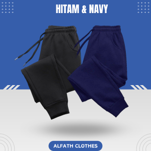 Promo 50 Ribuan Dapat 2 PCS Celana Panjang Jogger Pria Wanita Training Trening Sport Running Olahraga Futsal Gym Badminton Kasual Santai Premium Joger