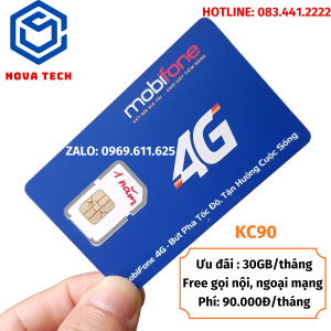 SIM 4G MOBI DATA TỐC ĐỘ CAO GÓI NA70  NA90  NA120  KC90  KC120  KC150 -  MIỄN PHÍ GỌI NỘI MẠNG NGOẠI MẠNG . FREESHIP - CHƯA KÍCH HOẠT.