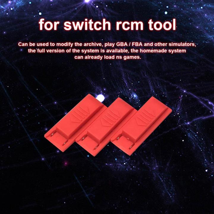 Replacement Switch Rcm Tool Plastic Jig For Nintendo Switchs Video Games