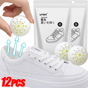 18PCS Deodorizer Freshener Ball Shoe Clothes Deodorant Fragrance Essential Foot Care Scent Ball Closet Wardrobe Fresh Supplies
