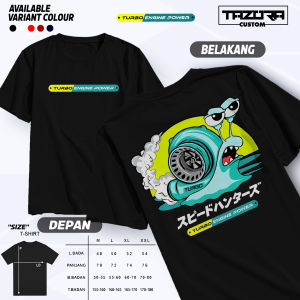 KAOS JDM TURBO SNAIL GARRY OTOMOTIF CUMI DARAT ENGINE DIESEL POWER Cotton Combed 30s