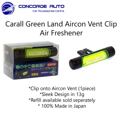 GreenLand Car Air Freshener (Air-Con Vent Type) - 1pcs only