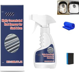 Averyard Rust Remover Heavy-Duty Concentrated Rust Remover for Metals Rust Stain Remover for Tools Stainless Steel Automotive Parts Fast Acting Rust (1pcs)