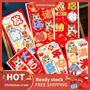 CX💥💓🎄 12Pcs Chinese New Year Money Envelope Lucky Red Pockets 2026 Horse Year Red Envelope Spring Festival Marriage Birthday Envelope