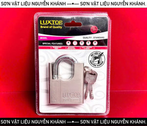 Ổ khoá Luxtop 60mm – Khóa thép không gỉ an toàn chắc chắn chính hãng