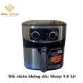 Nồi Chiên Không Dầu Sharp KS2603 10 Lít - Dung Tích Siêu Lớn, Công nghệ Chiên 360 Độ- SIÊU TIẾT KIỆM ĐIIỆN. 