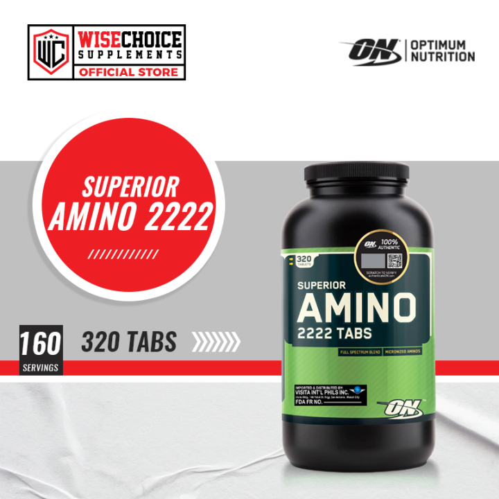 Optimum Nutrition Superior Amino 2222 | Lazada PH