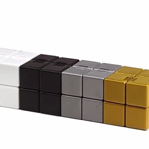 Shengshou Luminous Infinity Cube Fidget Toy Magic Infinity Cube Desk ToySensory Toys Stress Relief Tool Anti-Stress Fidget Toys Suitable for Adults and Kids