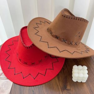 Thời trang người lớn đơn giản mũ cao bồi cap nữ cao bồi miền Tây Mũ Halloween sinh nhật trang phục phụ kiện đồ trang trí cho ngày lễ Quà Tặng