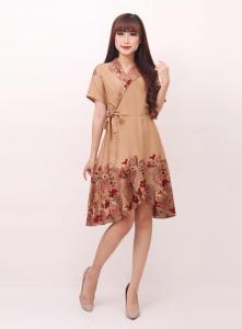 Floline Ols-Mini Dress Batik Silvia 4086