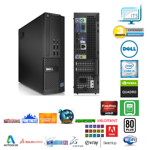 Dell Optiplex SFF👉 Xeon E3-1220 v3, 3.50GHz, Quad-Core | ⚡Quadro K600 ...
