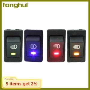 fanghui Blue Light 12V 35A LED Light Marine Car Modification Switch Fog Light Boat Rocker Switch