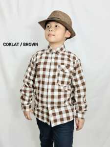 J.ONE/BISA COD/Kemeja Kotak Anak/Kemeja Anak Bts dan Celestial engan Panjang/Fashion Anak/Ideal 4-17 thn