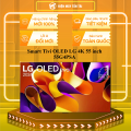 Smart Tivi OLED LG 4K 55 inch 55G4PSA - 55G4 - [HCM] [Trả Góp] - Hệ điều hành webOS 24 hiện đại, giao diện thân thiện người dùng Vẻ ngoài sang trọng, màn hình OLED - GIAO HÀNG TOÀN QUỐC - FREESHIP HCM. 