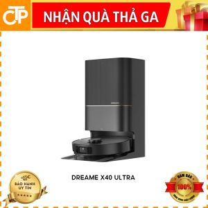 🍀MỚI 2024🍀Robot hút bụi lau sàn chuyên dụng Dreame X40 Ultra - Bản quốc tế - Bảo hành 24 tháng