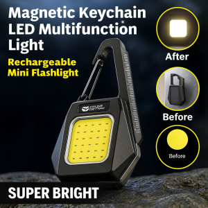 Auto Repair Light Rechargeable Auto Repair Multifunctional Light Multifunctional Mini Flashlight Super Bright Magnetic  Led Light