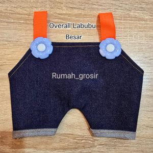 Baju Labubu Labu Outfit Overall Hoodie Kostum Pakaian The Monsters Exciting Macaron Tinggi 45 cm