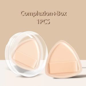 Triangle Powder Puffs+Makeup Foundation Brush Set Face Soft Makeup Puff Ultra Thin Makeup Brushes for Loose Powder Foundation Makeup Sponge Beauty Makeup Tool