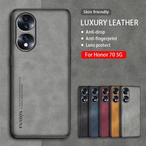 For Honor 70 80 90Pro honor70 80 90 Honor 70Pro+ 2023 Fashion Luxury Sheepskin Leather Phone Case Lens Protection Fashion Casing Shockproof Soft Back Cases Cover