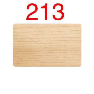 10 Pieces Bamboo Wooden 144bytes 13.56MHZ NFC213 UID Chip Membership Card NFC Contactless Business Gift Social Recognition Card